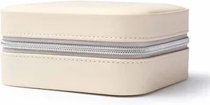 utilization Leather Travel Jewelry Organizer (Color : Black) (A) Small Watch Lipstick Storage Box Women Gift Pu 