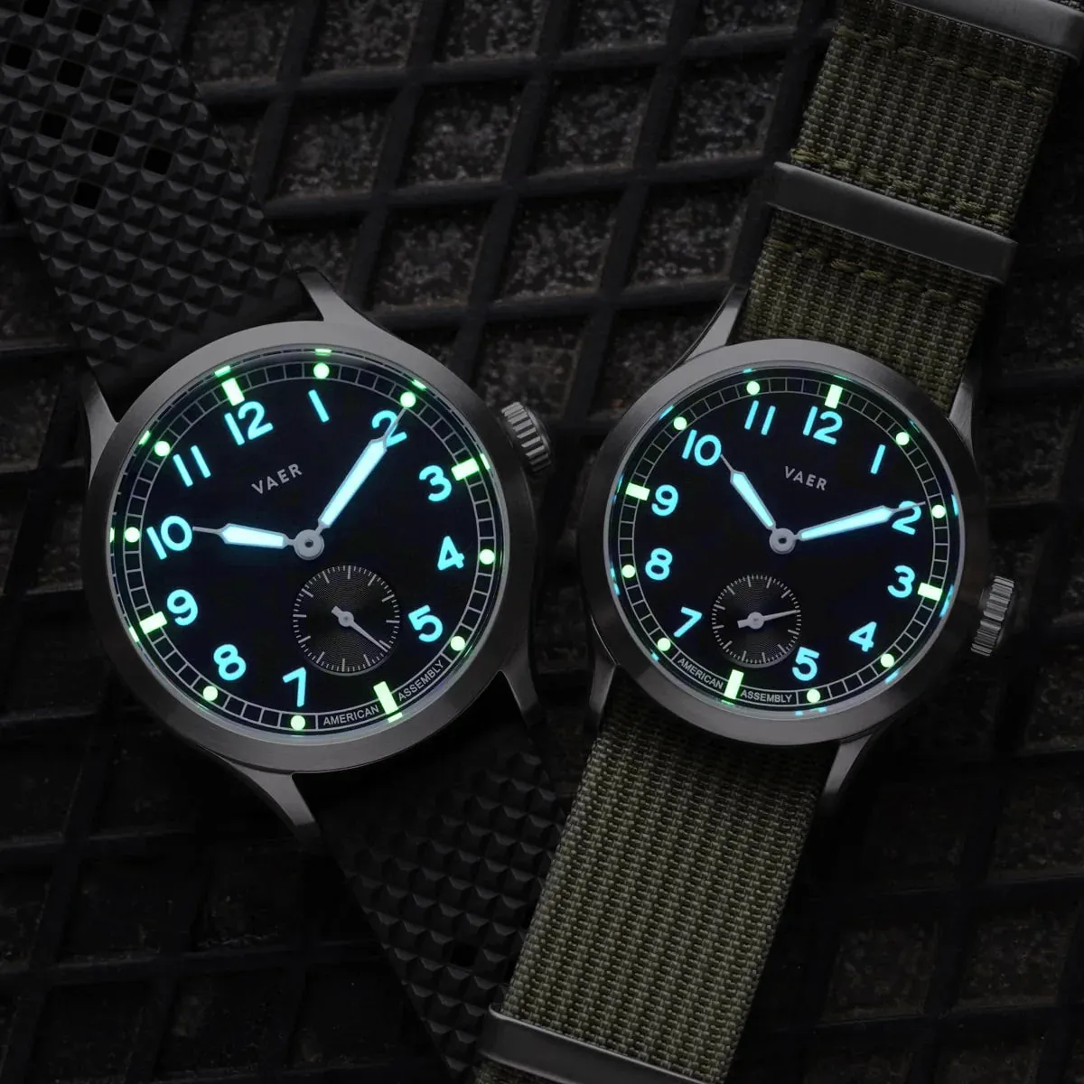 VAER C3 Dirty Dozen - 36mm Ameriquartz