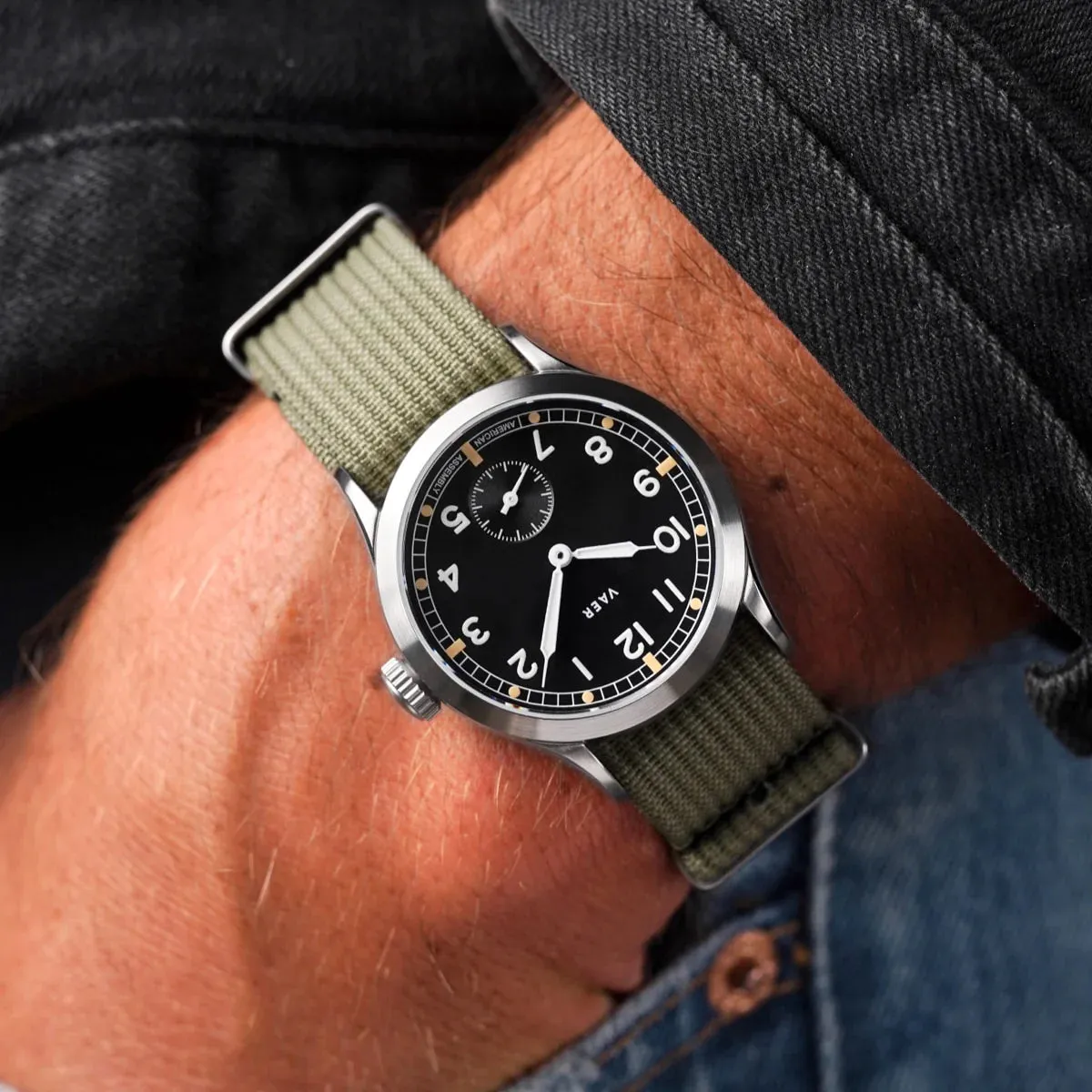 VAER C3 Dirty Dozen - 36mm Ameriquartz