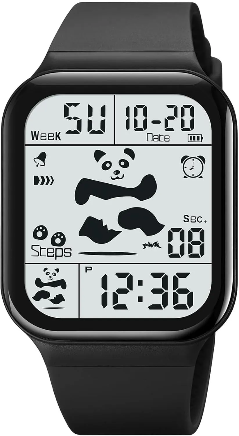 version glossy Face Large Number Display 50M Waterproof Outdoor Casual Wristwatch for Men Women Gosasa Fashion Unisex Digital Sport Watch Easy to Read Big 