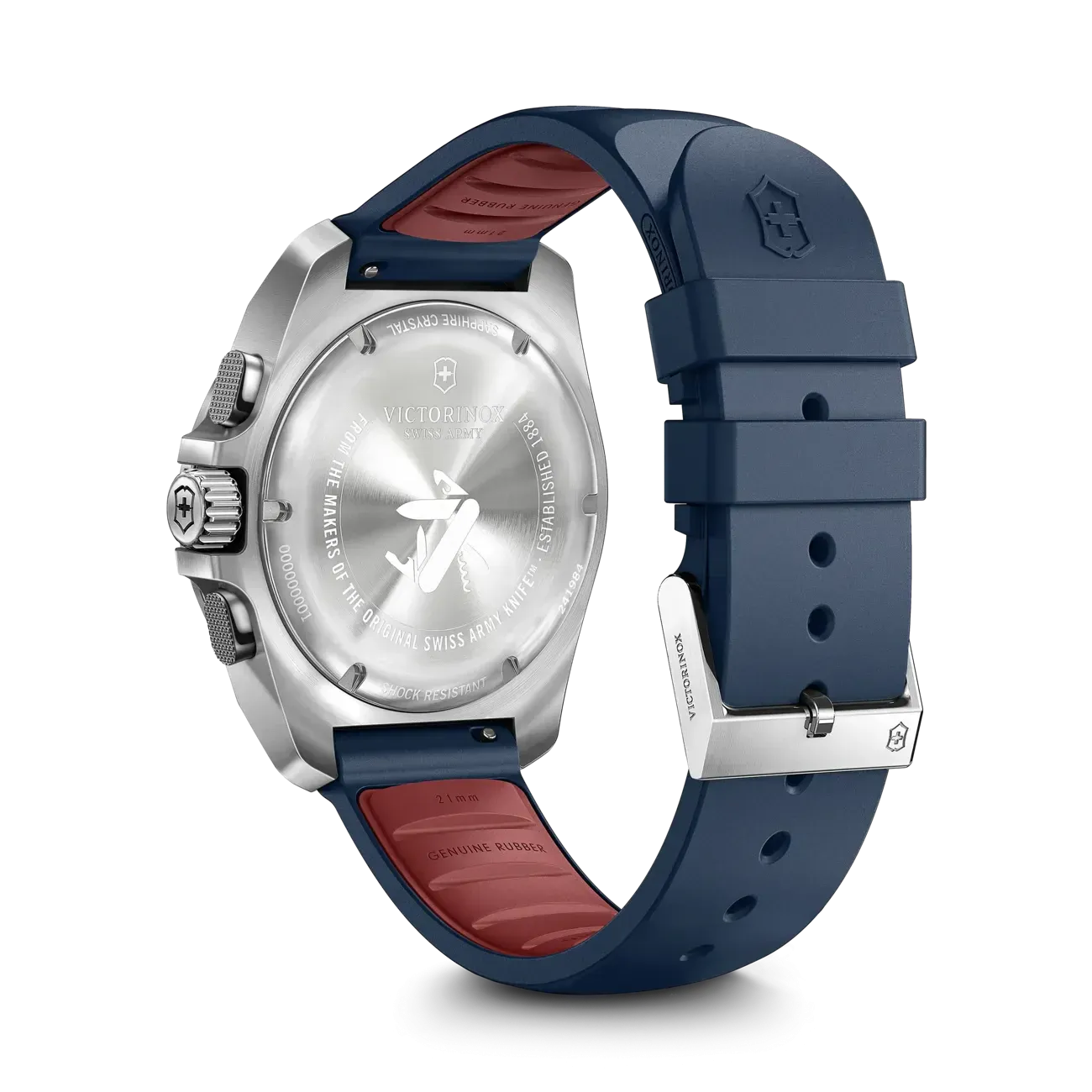 Victorinox I.N.O.X. Chronograph Men's Black Watch 241984