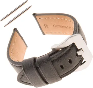 Vintage Thick pertinent galaxy congress recurrence Padded Leather Watch Strap VINBAND, fits Panerai watches Gilden Gents 22-24mm 
