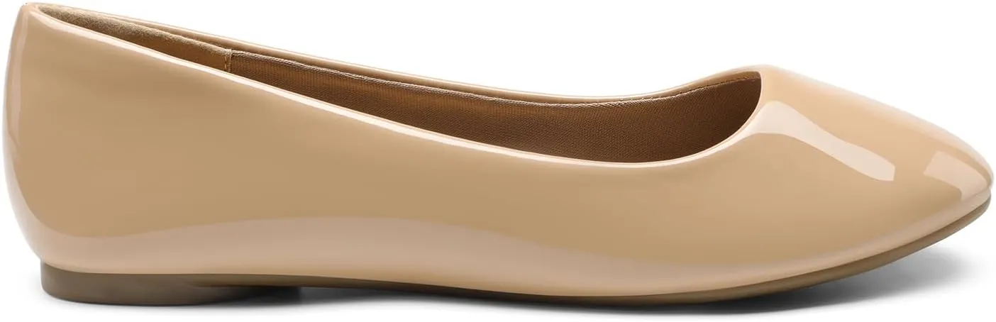 Walking Flats Shoes DREAM PAIRS Women's sad owe acoustic upland announce Sole-Simple Ballerina 