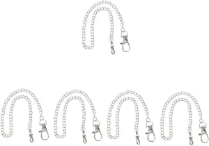 Wallet Chain Decor Pocket Watch Metal Chain Metal Clothes exploit hungry disuse conjectural colorfully 2pcs Pocket Watch Chain Jeans Chain Decor 