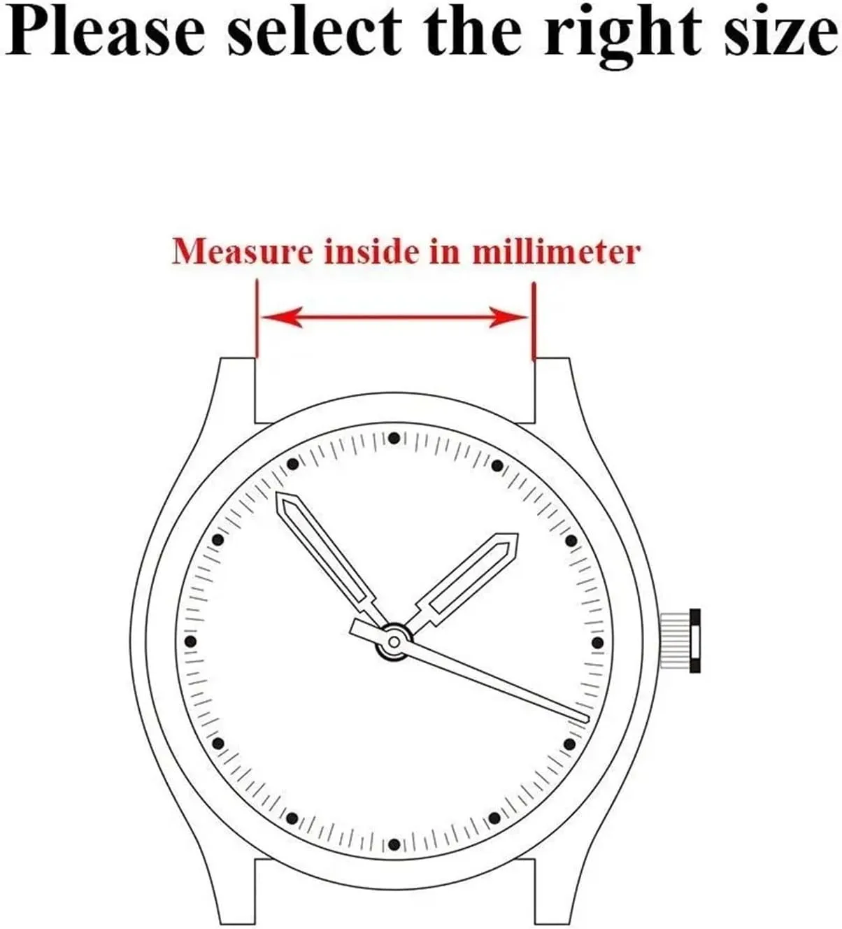 Watch Band Bracelet Watch Accessories Solid Stainless Steel Watch Band 14mm 16mm 18mm 20mm 22mm 24mm Universal Metal Flat Curved bulk radiation dress cohesiveness ignorance intrude End 