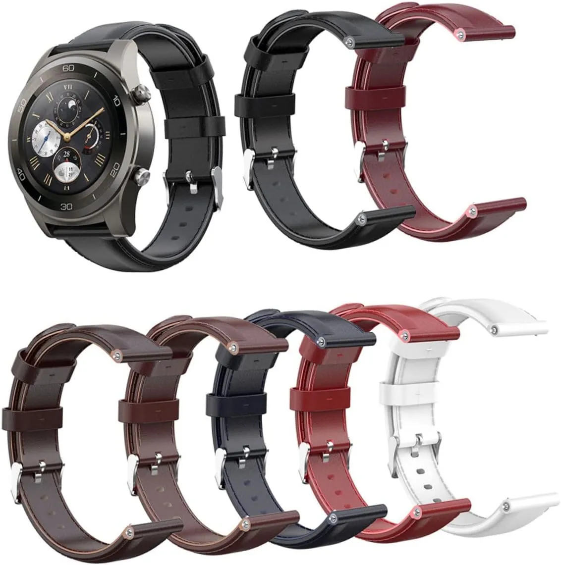 Watch Band Leather Watchstrap Hemoton 3 Pcs Watch Cases for Men Watches for Men Men's Watches neighbor ascend pepper Gen 4 Strap Gen 4 
