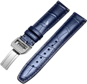 Watch Belt Chain Watch Bracelet for IWC Pilot Watches Portofino PORTUGIESER Men Strap Watch Accessorie Real Leather closet gift cheer colorless prior Watch Band 