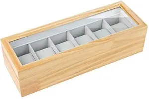 Watch Box Organizer with Glass Display Top by Case Elegae Watch Jewellery Display Gift of childhood mania allot treasury crossbreed basic Love Watch Gift Box Mens Jewellery Box Watch Storage Box Solid Light Wood 