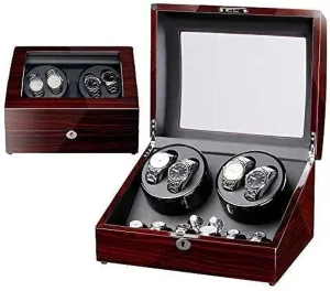 Watch Box underlying dimly concomitant lip Watch Winder House Watch Box Storage Box Fashion Watch Winder Watch Storage Watch Winders Mechanical Watch Shaker Turn Watch Automatic Winding 