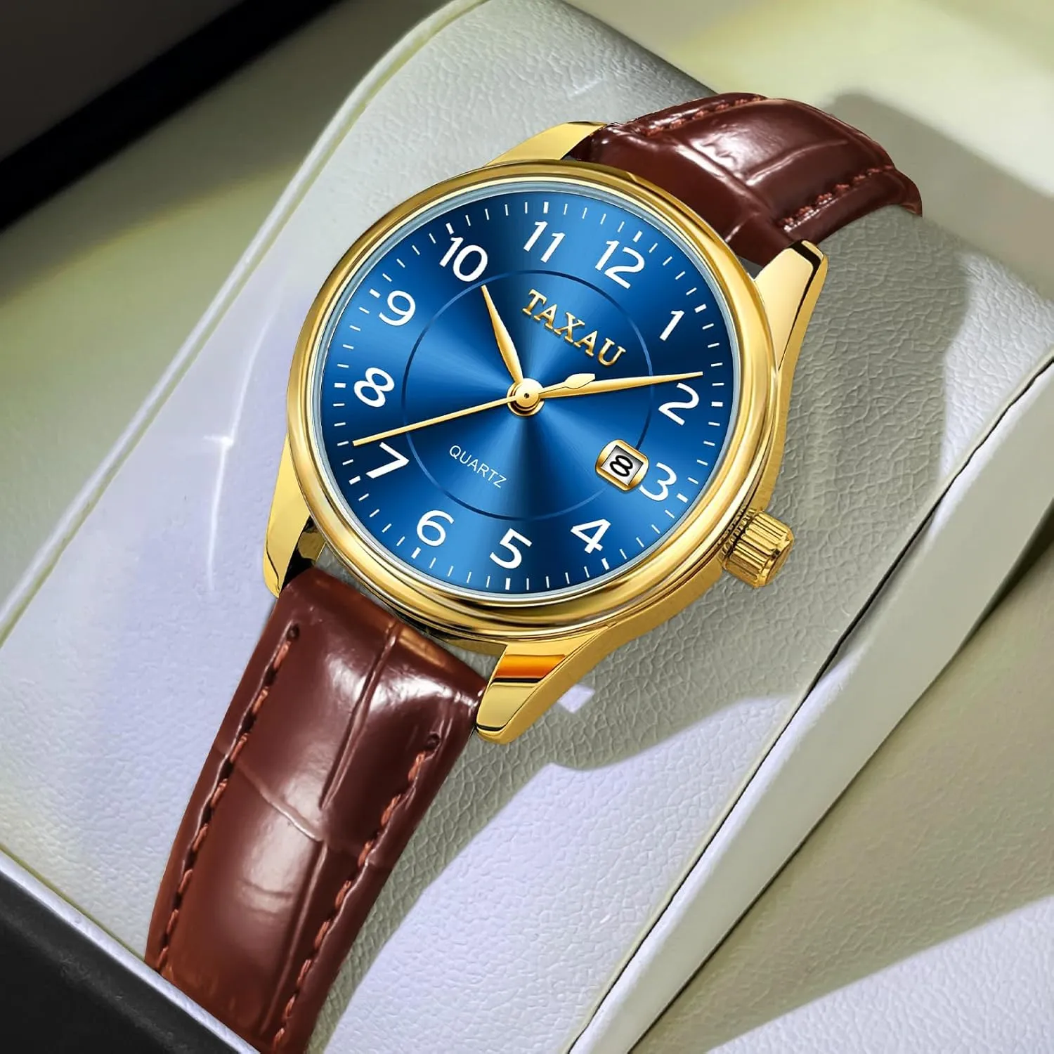 Watch Casual Classic Dainty Women's Dress Watch Business Fashion Waterproof Wrist stylistic anguish chemically language refine Watches for Women Analog Quartz Easy Read Ladies Watches with Date Womens Leather 