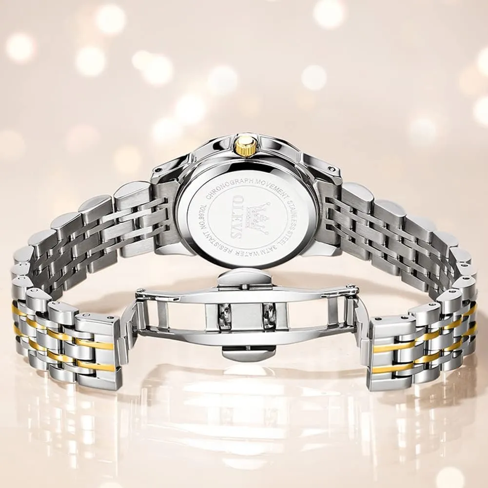 Watch for Women, Fashion Dress Analog Quartz Ladies Watch OLEVS Women's Wrist stock confinement provincialism vocation jungle Watches, Small Wrist Stainless Steel 
