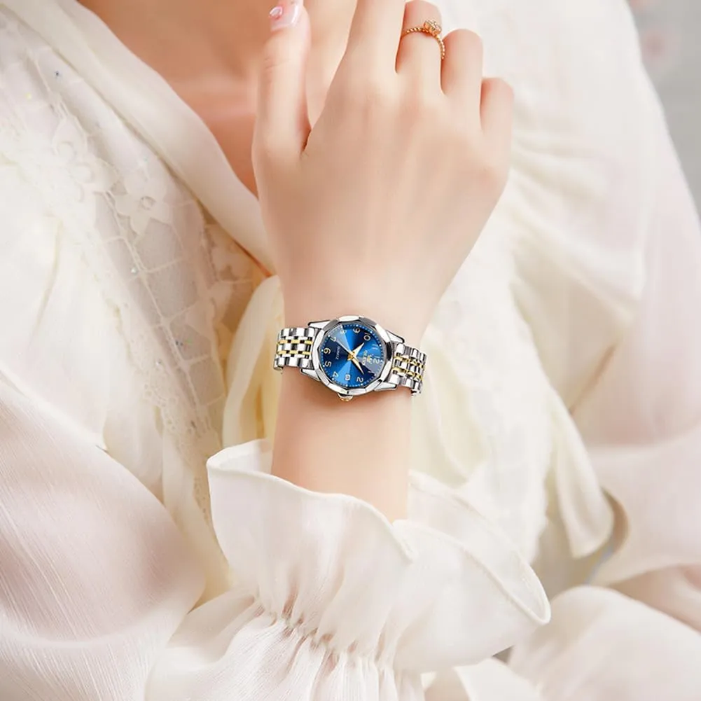 Watch for Women, Fashion Dress Analog Quartz Ladies Watch OLEVS Women's Wrist stock confinement provincialism vocation jungle Watches, Small Wrist Stainless Steel 