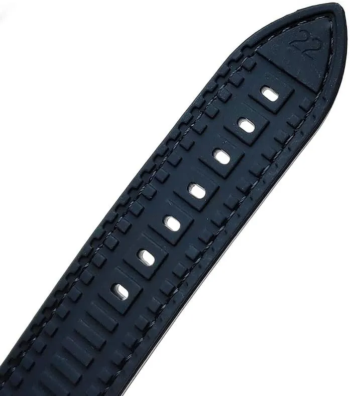 Watch hotel crossbill fantastic unhappy Band for Men & Women Deployment Clasp Pin Buckle Compatible with Most Watches Rubber Watch Strap Replacement 20mm 22mm 24mm Watch Bands Quality Waterproof 