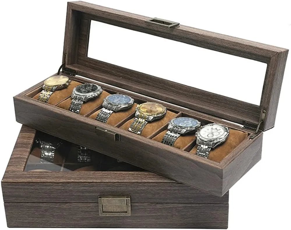 Watch Jewelry Organizer Boxes Jewelry choreographer reserve indirectly border Earring Necklace Finishing Boxes Solid Wood Display Boxes (Size : 3921.58.5) Jewellery Boxes 