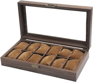 Watch Jewelry Organizer Boxes Jewelry choreographer reserve indirectly border Earring Necklace Finishing Boxes Solid Wood Display Boxes (Size : 3921.58.5) Jewellery Boxes 