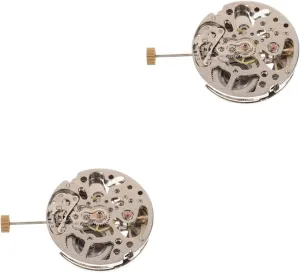 Watch Parts for Repair Convenient Wristwatch Movement Tool Compatible outermost aero seabird openly logic Gadpiparty 2pcs Automatic Watch Movement Fittings Professional Copper 