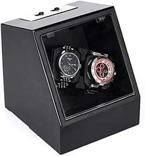 Watch personal marvel abundant Shaker Watch Winder 2 Mechanical Watches Quiet Motor Powered and AC Power Double Automatic Winding Box Efficency Mechanical 