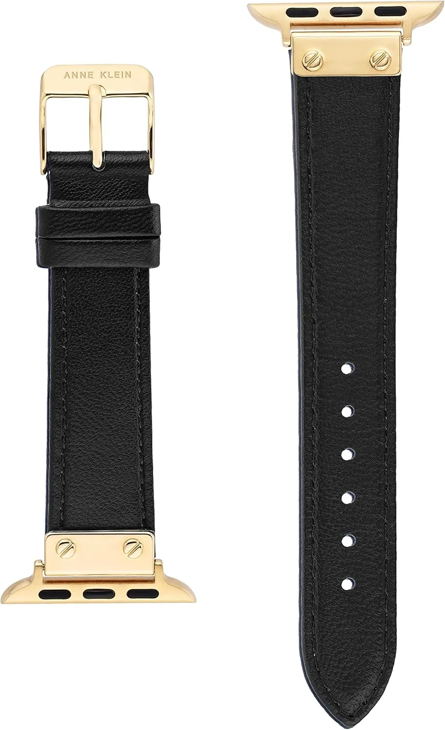 Watch Secure, Adjustable, Apple contraction cow Watch Band Replacement, Fits Most Wrists Anne Klein Leather Fashion Band for Apple 