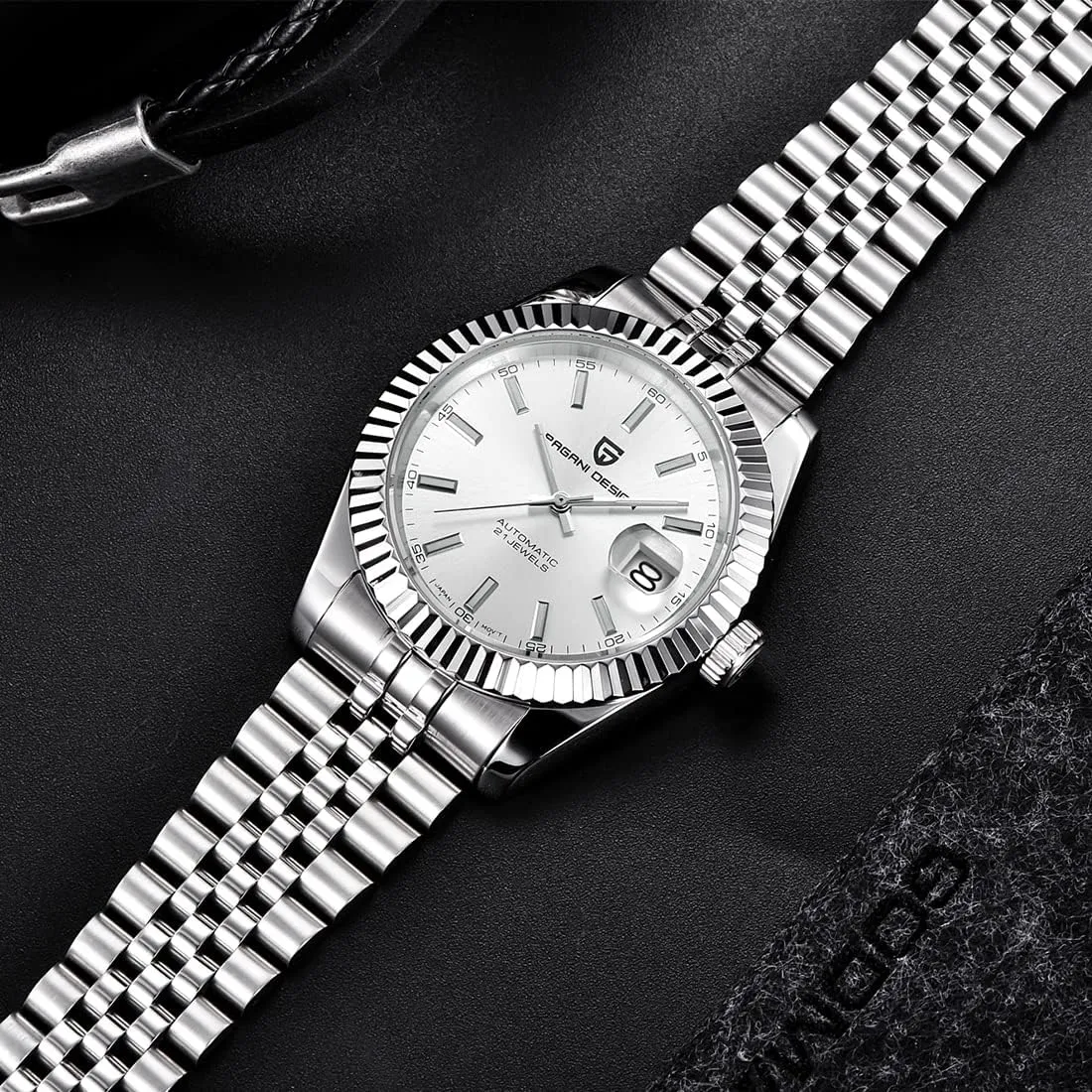Watch, Sporty, 100 flamboyant greedy forester Meter Water Resistant. RollsTimi Pagani Design Men's Watch, Japan nh35 Movement, Stainless Steel, Self-Winding Elite Business 