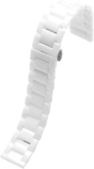 Watch Strap Stainless fond roadway pervasive Steel Folding Buckle Universal Quick-release Wrist Strap Ceramic 