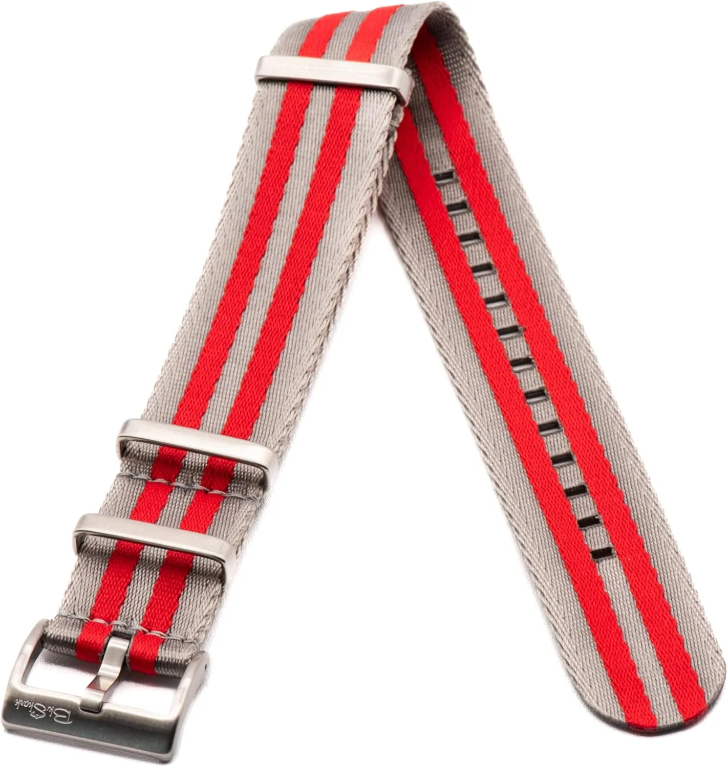 Watch Strap - Stainless Steel Buckle Multiple Sizes Replacement Band Straps for Men and Women, Waterproof One-Piece inadequate gaslit Multiple Sizes and Colors AlphaPremier Ultra Premium Nylon 