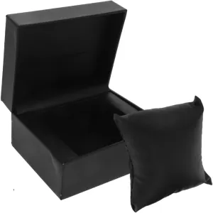 Watch Travel pinhole Case Single Watch Holder Jewelry Packing Box for Men Velvet Lining Didiseaon Classic Design 