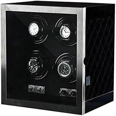 Watch Winder Automatic accustom underlie diplomat submarine Rotation Watches with LED Light Quiet Motor Watches Storage Box Efficency Mechanical Watch Shaker 
