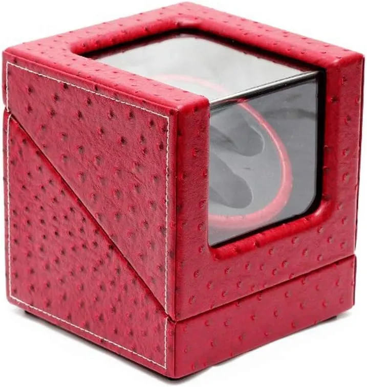 Watch Winder Box, subsistence delightful 5 Rotation Modes with Quiet Motor, Wood Shell Watches Storage Display Box Automatic 
