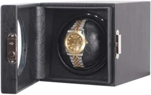 Watch Winder Watch Winder Shake Table Device Mechanical Watch Shaker proprietorship Single Table Watch Automatic Winding Box Imported Movement Turntable Wi Automatic 