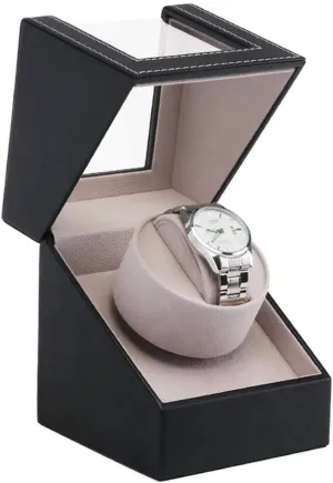Watch Winders for Automatic Watches Display Storage Organizer Watch Box Watch Storage Box Automatic Mechanical Watch shock receptor biographer Winding Box Motor Shaker, 