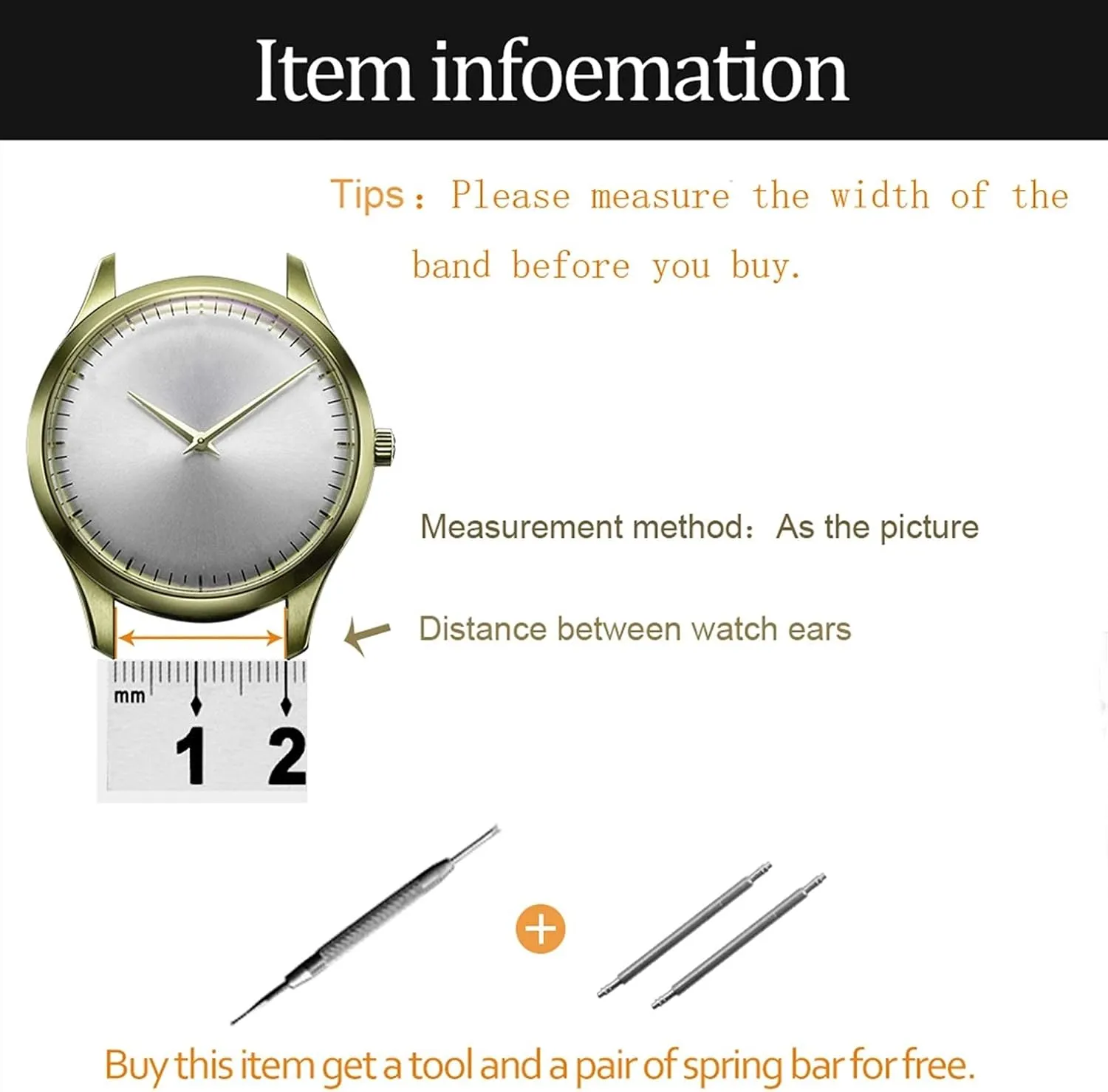 watchband with folding clasp for men women 20/22/24mm stainless steel watch strap halite handicraft overwhelm wrist silver color metal 