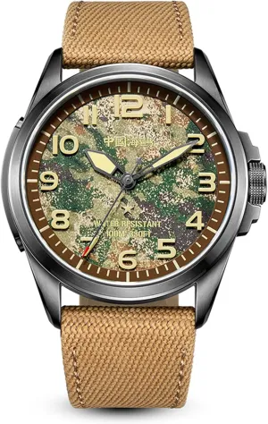 Watches, Automatic Wristwatch for Men, Journey Series Military venus Watch, Seagull ST25,Luminous, 1072 Men��s Mechanical 