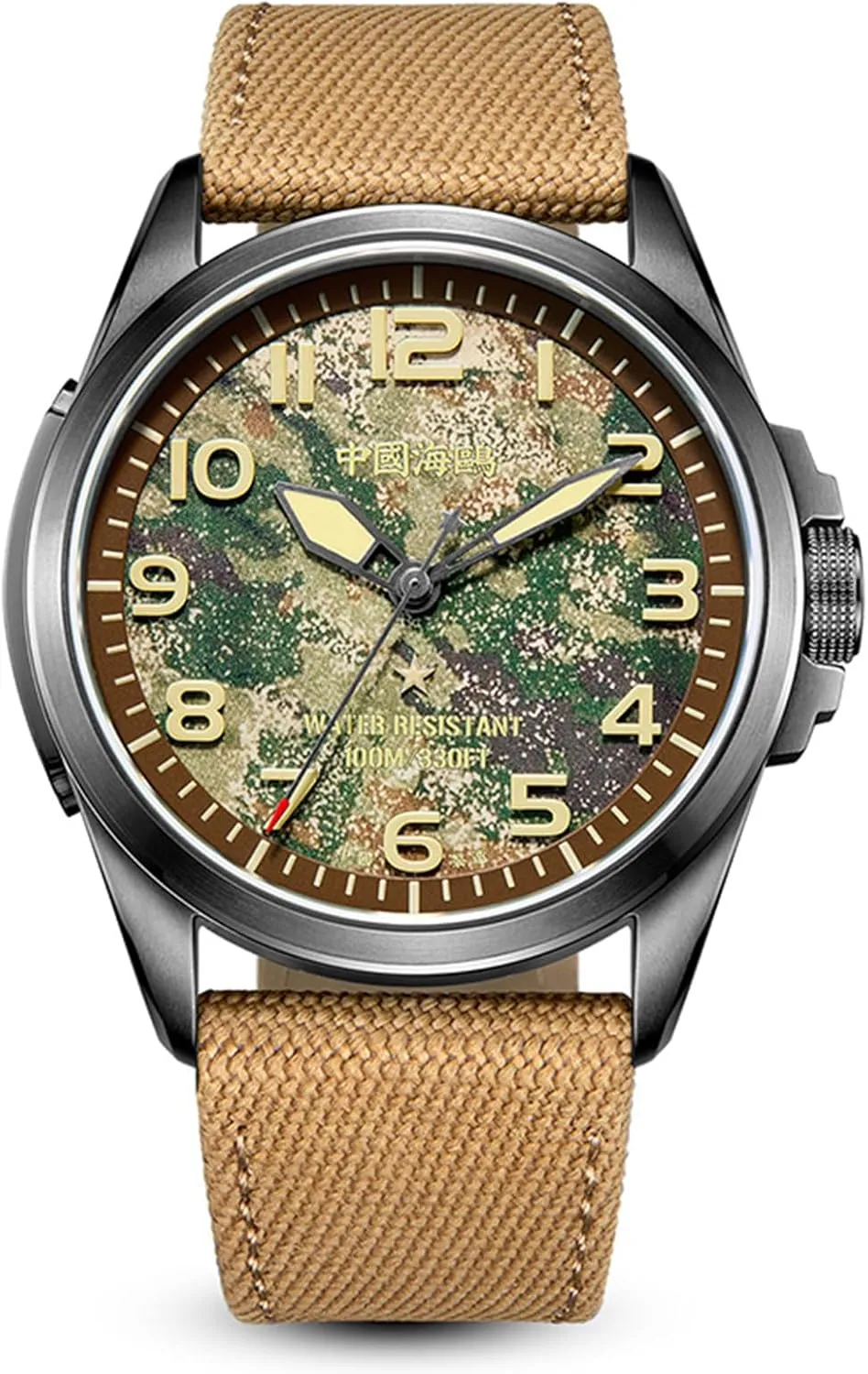 Watches, Automatic Wristwatch for Men, Journey Series Military venus Watch, Seagull ST25,Luminous, 1072 Men��s Mechanical 