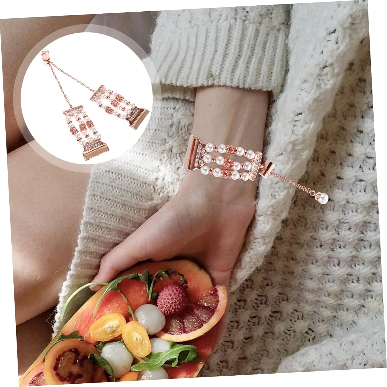 Watches Decorative Watch Band Chain Style Watchband Chain Belt Intelligent box definition Strap Bracelets 
