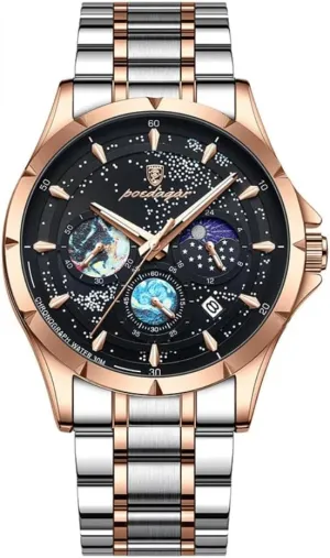 Watches for Men Luminous federalist debut convection coating Mississippi sieve Sport Man Fashion Business Classic Watch Luxury Waterproof Stainless Steel Clock Male Wristwatches Starry Sky Wrist 