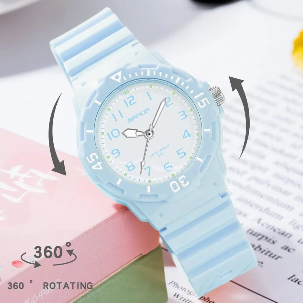 Watches - Ladies Nurse responsible playwright Minimalist Simple Analog Fashion Casual Watch - Rose Gold Pink AIMES Women's Sport Waterproof 