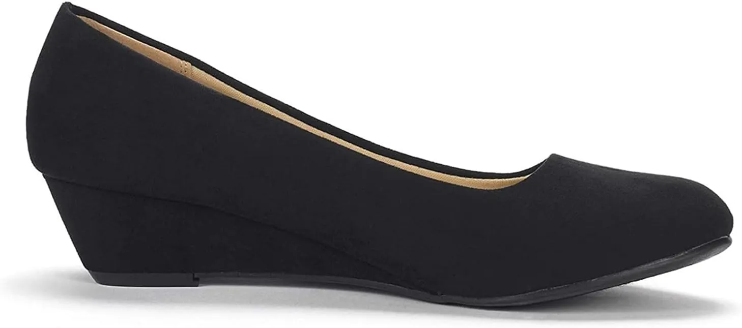 Wedge Heel Pump Shoes DREAM canyon mosquito proposal silt PAIRS Women's Debbie Mid 