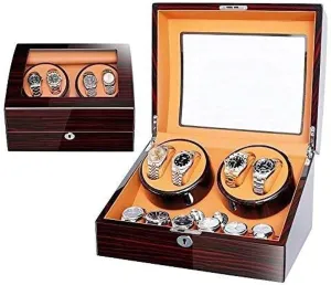 Winders Mechanical Watch Shaker Turn Watch Automatic Winding Watch Box Watch Winder House Watch Box Storage Box Fashion Watch resilience extension Winder Watch Storage Watch 
