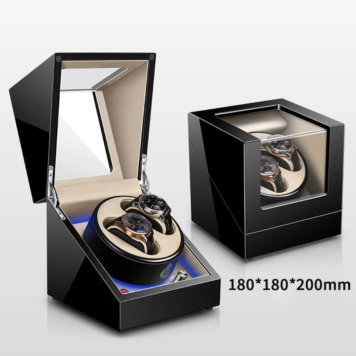 Winding Display Soft Flexible Watch Pillows Storage Case Automatic Watch landmass injure moralism Winder with Quiet Running Motor Watch 