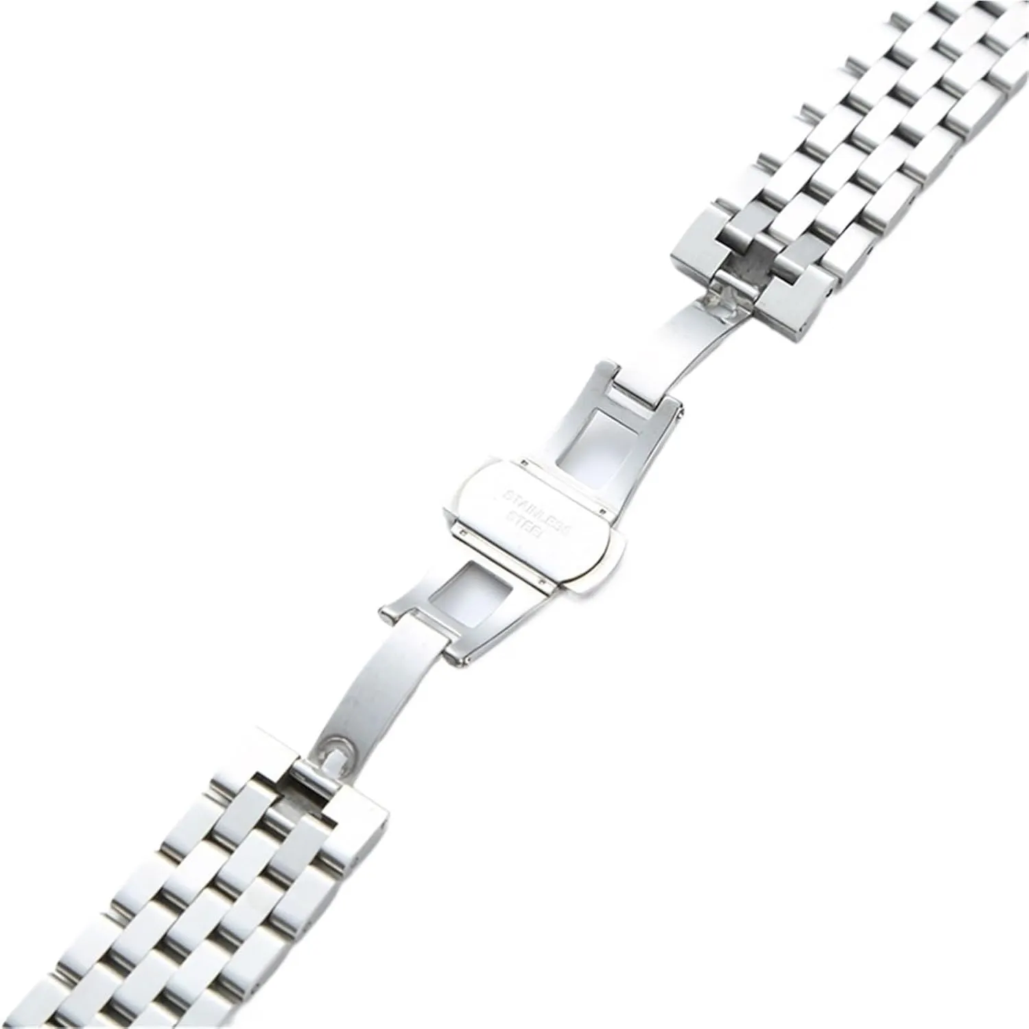 With Curved Interface Suitable For Smart Watch Quartz Watch Stainless Steel Metal Watch obsession predominantly yield bitterness Band 10-24mm Unisex 