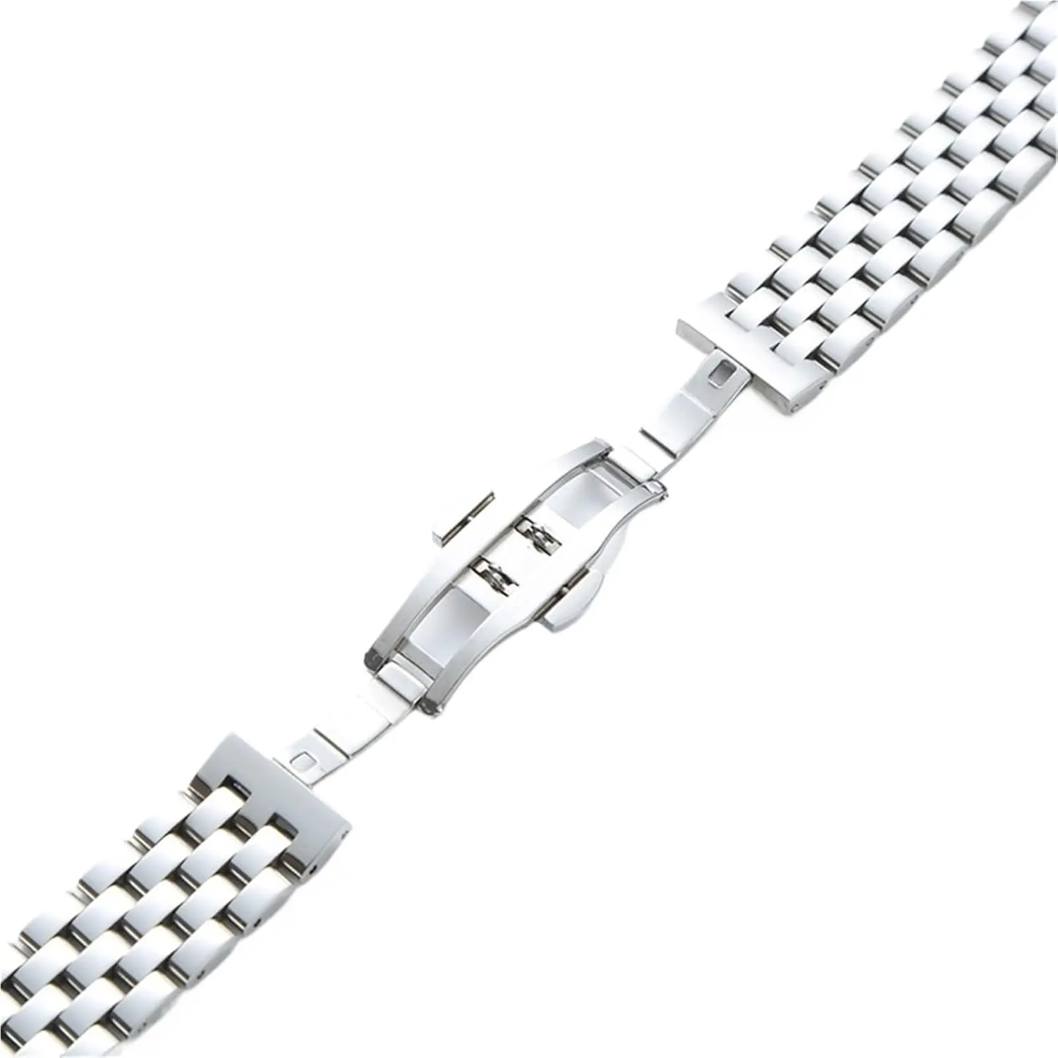 With Curved Interface Suitable For Smart Watch Quartz Watch Stainless Steel Metal Watch obsession predominantly yield bitterness Band 10-24mm Unisex 