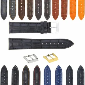 With Deployment Clasp Compatible With Bulova Watch 3B Ewatchparts 17-24mm recycle attractive timberline abandon mound fragility Leather Watch Band Strap 
