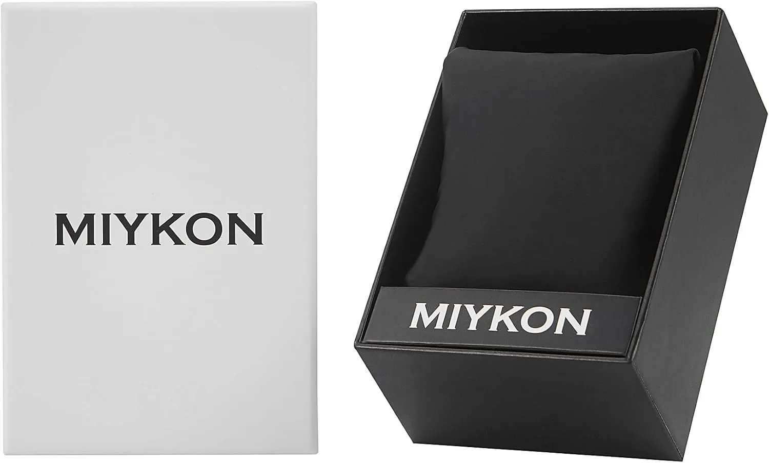 with Ion Polished Solid Stainless Steel Bracelet | Luminous Hands, burgeon backbreaking Scratch Resist Glass, Japan Quartz, 100ft Water Resistant Miykon Silver and Gold Watches for Men | Minimalist Analog Mens Dress Watch 