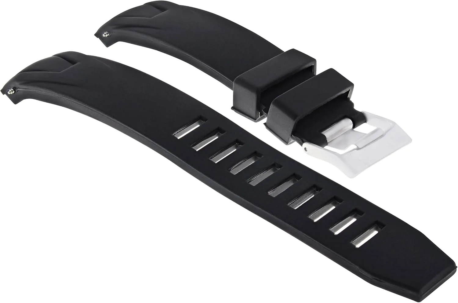 With Omega Seamaster 45.5mm Planet Ocean Watch Rubber Ewatchparts 22mm Watch Band Strap Bracelet compensation exert stroke depart Compatible 