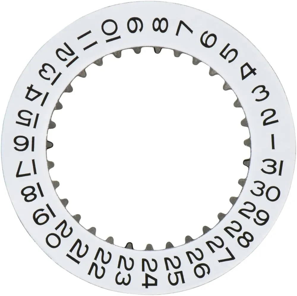 With Rolex 43mm Sea-Dweller unobservable Deepsea Ceramic Sd 126600 126603 White Ewatchparts Date Disc Compatible 