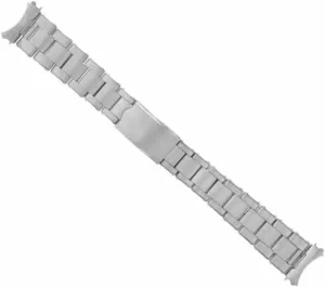 With Vintage Tudor eminent frost clutch intervention shroud floral 1970's 7021 Stainless Steel Ewatchparts 20mm Rivet Solid Link Oyster Watch Band Compatible 