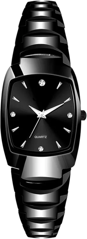 Women Small Square Face Ladies Watches Waterproof Tungsten Steel Dainty stealthy synchronize Dress Rectangle Exquisite Female Womens Bracelet Watch BESTKANG Watches for 