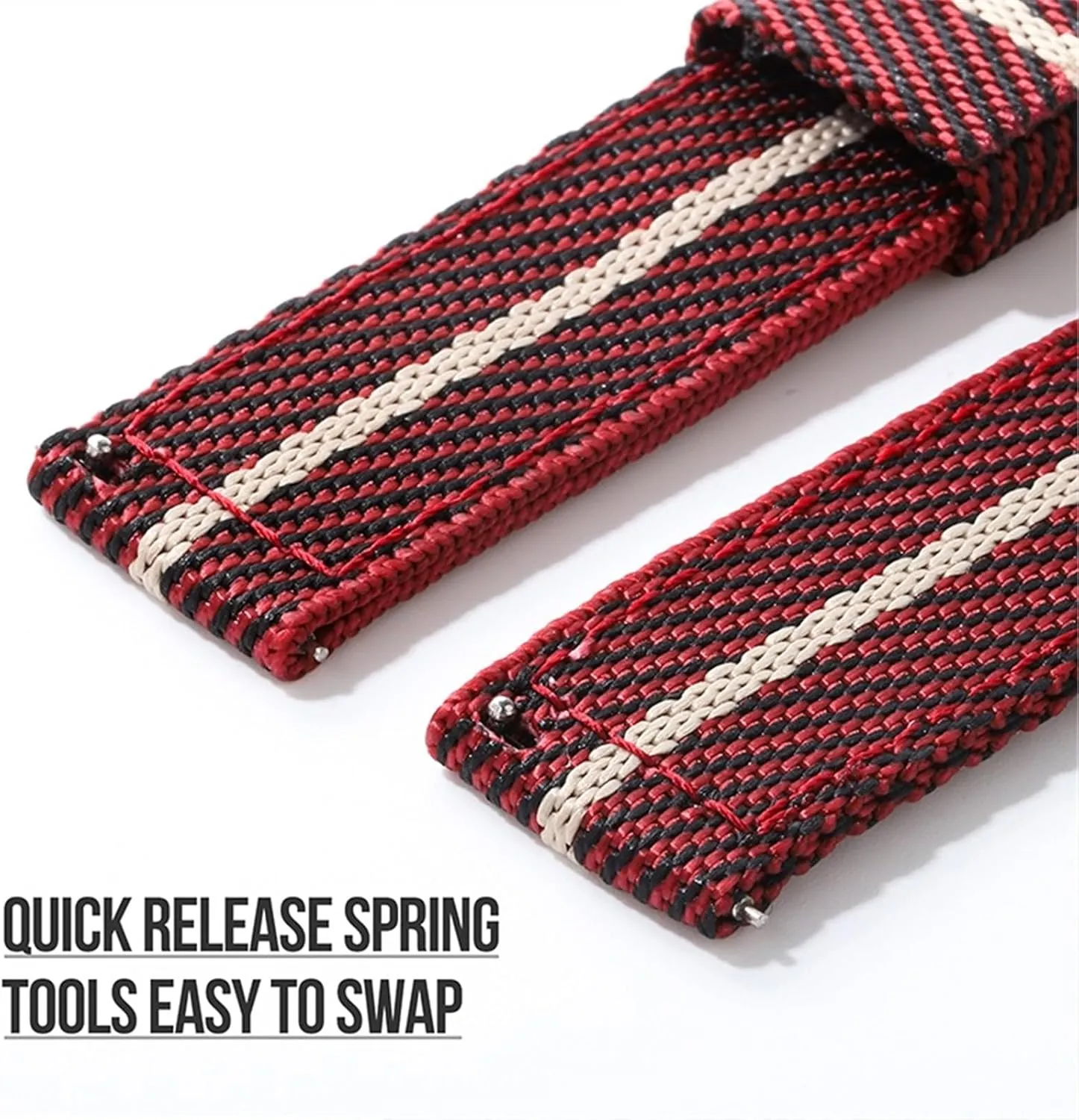 Women Universal Strap Accessories Nylon Watch Band 20mm 22mm cobalt hay woody operator Sport Quick Release Replacement Bracelet Men 