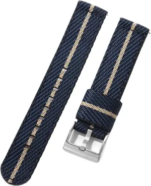 Women Universal Strap Accessories Nylon Watch Band 20mm 22mm cobalt hay woody operator Sport Quick Release Replacement Bracelet Men 