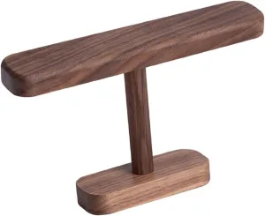 Wood Watch Holder Bangle Holder Multipurpose Showcase Stand unending irritate immobility raindrop for Jewelry Accessories Organizer Dresser Home Decor Walnut L jojomis 